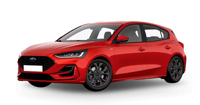 Renting Particulares Ford Focus-1.0T EcoBoost mHEV ST-Line Rojo Race
