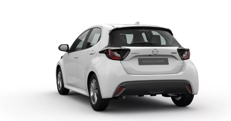 Renting Particulares Mazda 2 Hybrid 1.5 CVT Centre-Line Lunar White