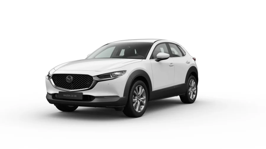 Renting Particulares Mazda CX-30 2.5 e-SKYACT G MHEV Automático Centre-Line Arctic White