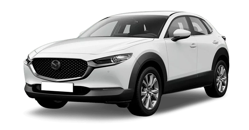 Renting Particulares Mazda CX-30-2.5 e-SKYACT G MHEV Automático Centre-Line Arctic White