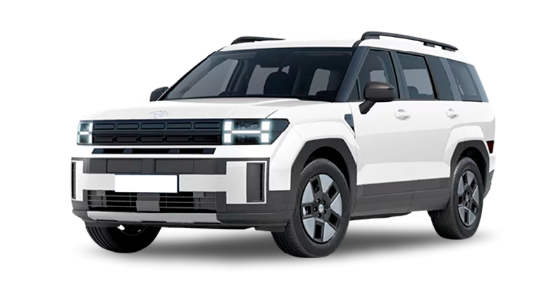 Renting Particulares Hyundai Santa Fe 1.6T HEV 4X4 AT Maxx Creamy White