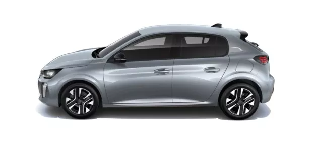 Renting Particulares Peugeot 208 Allure Gasolina 100 S&S 6 vel Man Gris Artense, Gris Selenium, Blanco Banquise