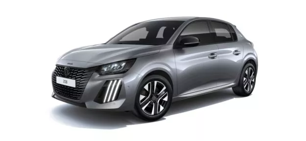 Renting Particulares Peugeot 208 Allure Gasolina 100 S&S 6 vel Man Gris Artense, Gris Selenium, Blanco Banquise