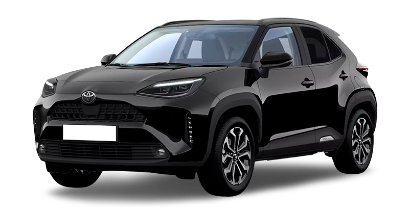 Renting Particulares Toyota Yaris Cross Hybrid 130 e-CVT 5P Active Plus Negro Azabache