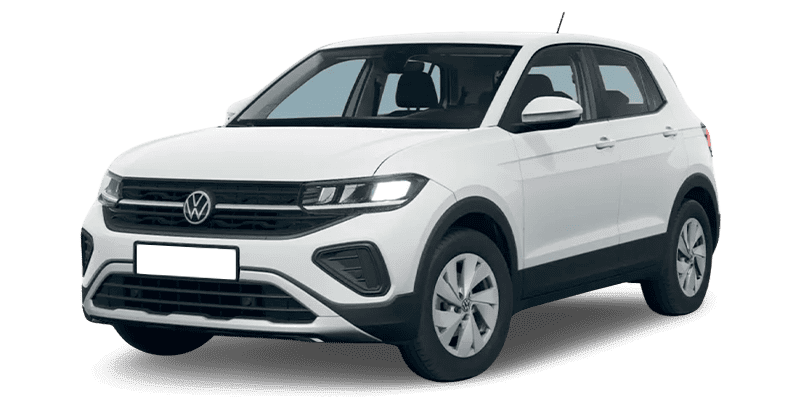 Renting Particulares Volkswagen T-Cross-1.0 TSI Man. Blanco