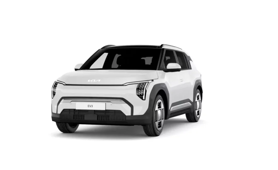 Renting Particulares Kia EV3 Earth (Standard Range) Clear White, Snow White Pearl
