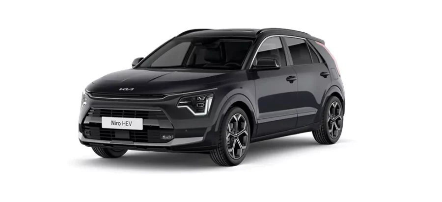 Renting Particulares Kia Niro 1.6 HEV Drive Aurora Black, Intersetellar Grey, Steal Grey, Mineral Blue