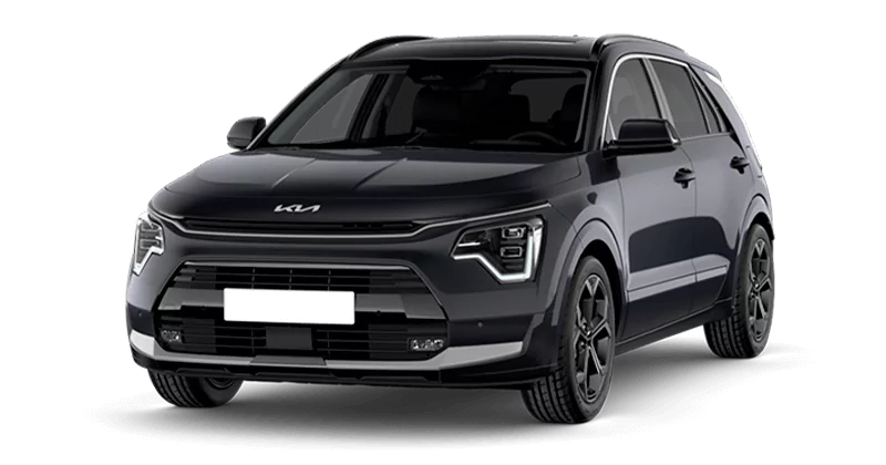 Renting Particulares Kia Niro 1.6 HEV Drive Aurora Black, Intersetellar Grey, Steal Grey, Mineral Blue