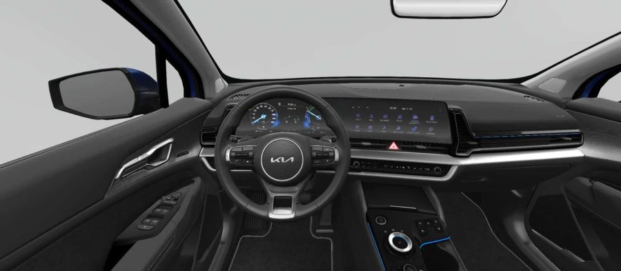 Renting Particulares Kia Sportage 1.6 HEV Drive Casa White, Experience Green, Dark Penta Metal, Blue Fame, Deluxe White