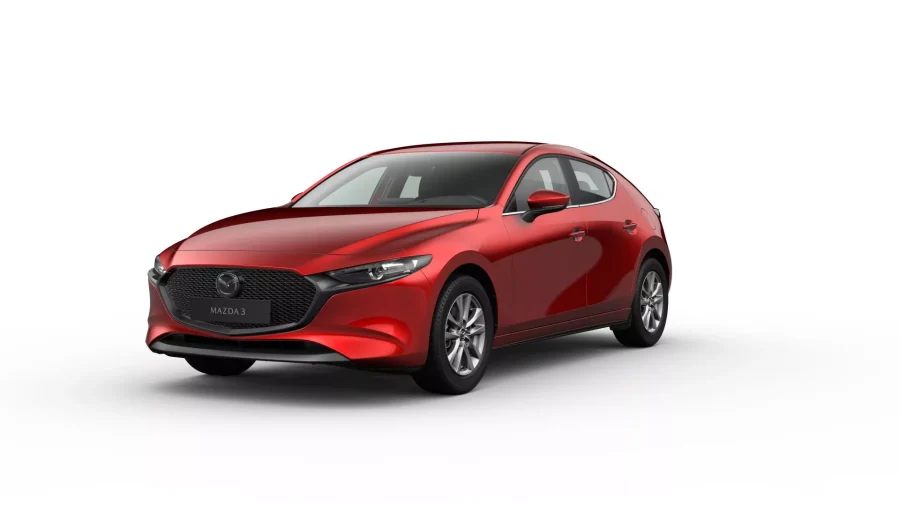 Renting Particulares Mazda 3 2.5L E-SKY G MHEV Prime-Line Rojo