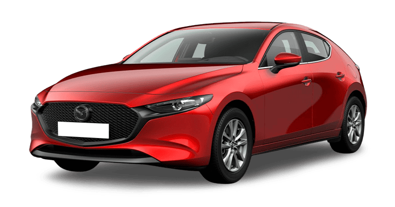 Renting Particulares Mazda 3 2.5L E-SKY G MHEV Prime-Line Rojo