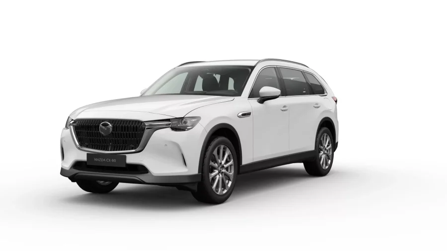 Renting Particulares Mazda CX-80 3.3 D MHEV Exclusive-Line Blanco
