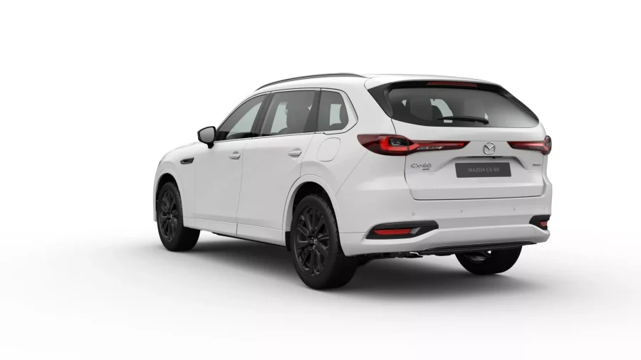 Renting Particulares Mazda CX-80 2.5 e-SKYACTIV PHEV Exclusive-Line Blanco
