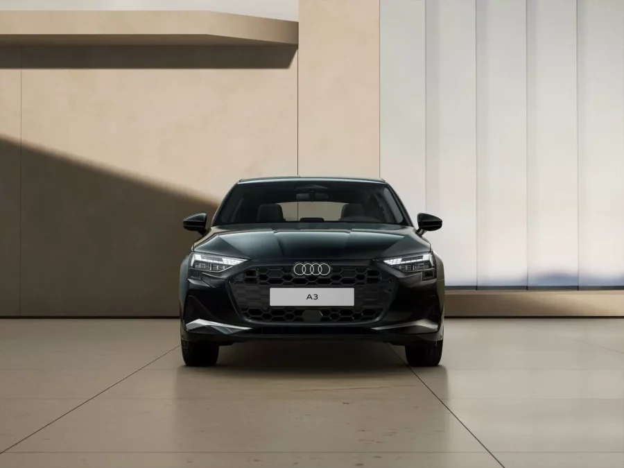 Renting Particulares Audi A3 Sportback 35 TFSI S tron Advanced Gris Manhattan Metalizado, Blanco Glaciar Metalizado