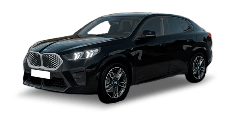 Renting Particulares BMW iX2-eDrive20 Black Sapphire, M Portimao Blue