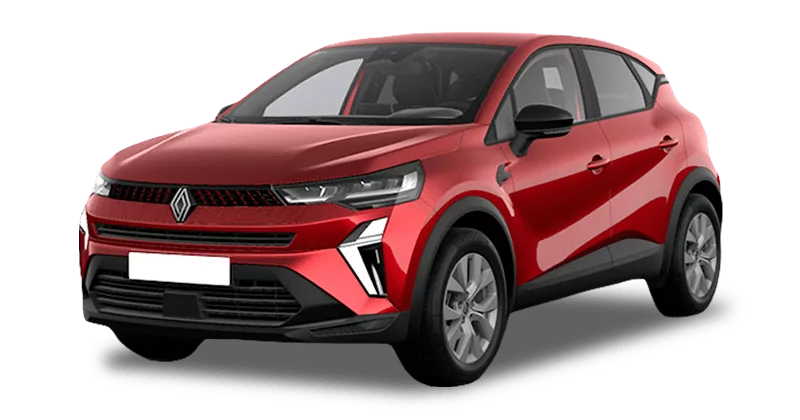 Renting Particulares Renault Captur-Evolution ECO-G Rojo Deseo