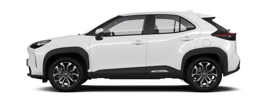 Renting Particulares Toyota Yaris Cross 130H e-CVT Active Plus Azul Florida, Blanco Classic, Negro Azabache, Gris Ágata, Gris Grafito, Bronce Oliva
