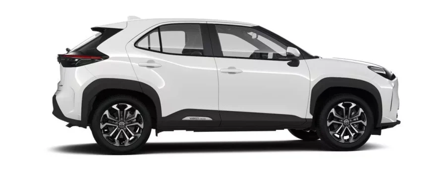 Renting Particulares Toyota Yaris Cross 130H e-CVT Active Plus Azul Florida, Blanco Classic, Negro Azabache, Gris Ágata, Gris Grafito, Bronce Oliva
