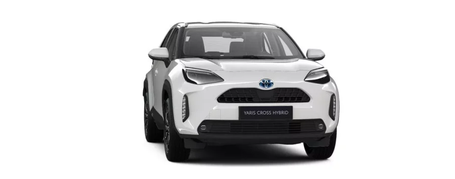 Renting Particulares Toyota Yaris Cross 130H e-CVT Active Plus Azul Florida, Blanco Classic, Negro Azabache, Gris Ágata, Gris Grafito, Bronce Oliva