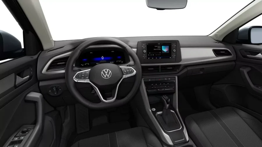 Renting Particulares Volkswagen T-Roc 1.5 TSI DSG Más Blanco, Gris