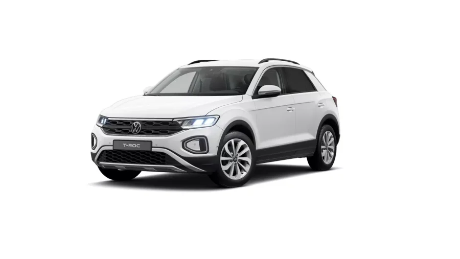 Renting Particulares Volkswagen T-Roc 1.5 TSI DSG Más Blanco, Gris