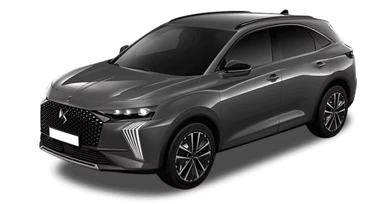 Renting Particulares DS 7-BlueHDi 130 AT Pallas Gris Titan, Gris Perla