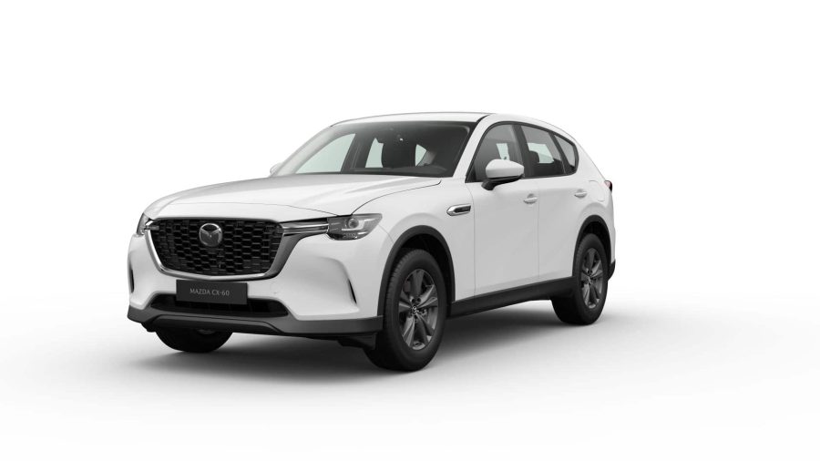 Renting Particulares Mazda CX-60 3.3 e-SKYACTIV D MHEV Prime Line 8AT RWD Blanco