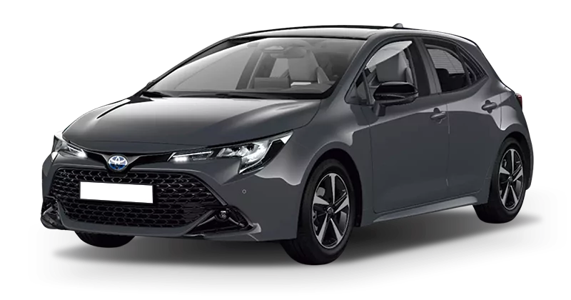 Renting Particulares Toyota Corolla Hybrid 140 e-CVT 5P Active Gris Trueno