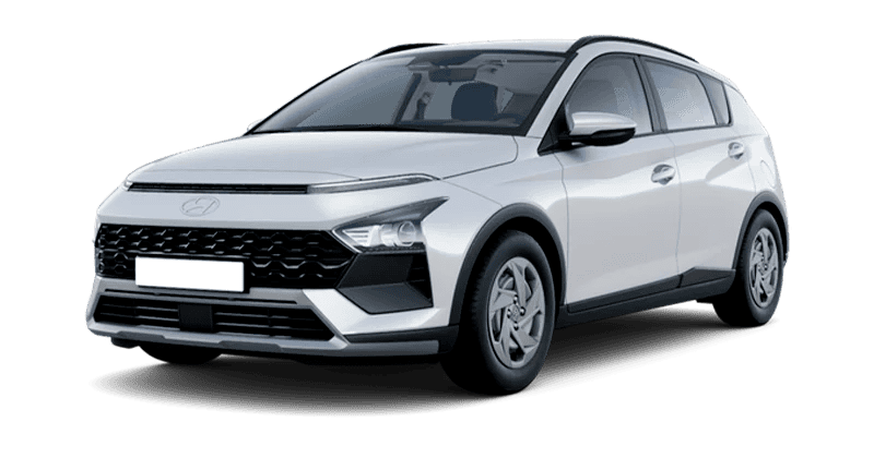 Renting Particulares Hyundai Bayon-1.0 TGDI 48V Klass Atlas White