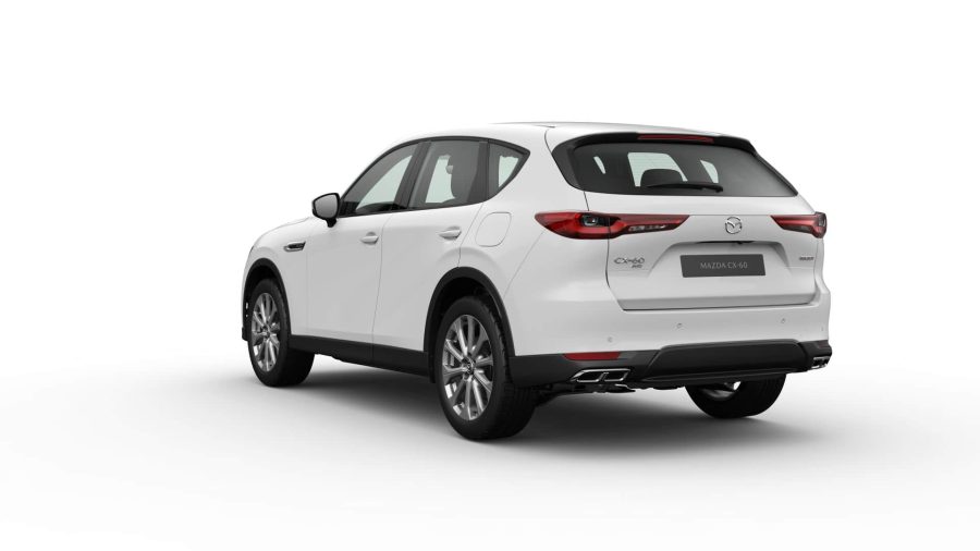 Renting Particulares Mazda CX-60 3.3 e-Skyactiv D MHEV 8AT 2WD Exclusive-line Artic White