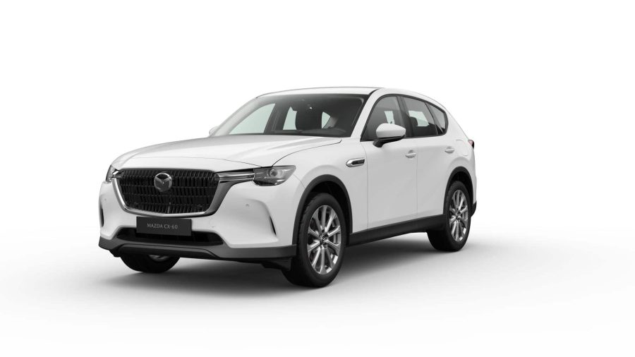 Renting Particulares Mazda CX-60 3.3 e-Skyactiv D MHEV 8AT 2WD Exclusive-line Artic White
