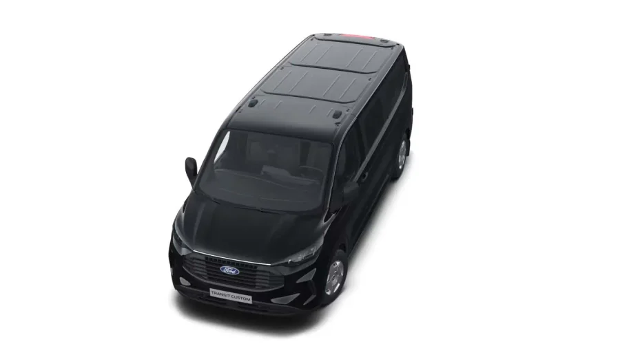 Renting Particulares Ford Transit Custom Kombi 2.0 EcoBlue Auto. 320 L2 Trend Negro