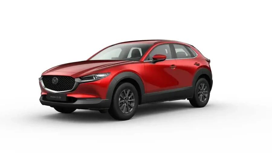 Renting Particulares Mazda CX-30 2.5 e-Skyactiv G MHEV MT Prime-Line Crystal Soul Red