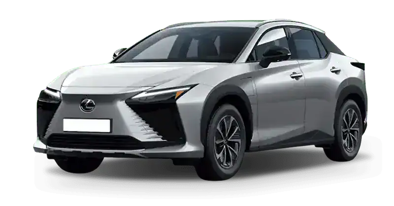 Renting Particulares Lexus RZ 350e e-Premium Efficiency Iridio Sonic, Gris Berlin, Blanco Perla
