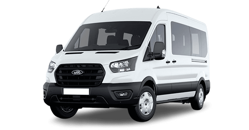 Renting Particulares Ford Transit Kombi EcoBlue Auto FWD 350 L3 Trend Blanco
