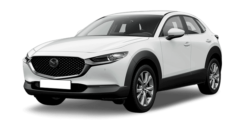 Renting Particulares Mazda CX-30 2.5 e-SKYACT G MHEV Centre-Line Arctic White