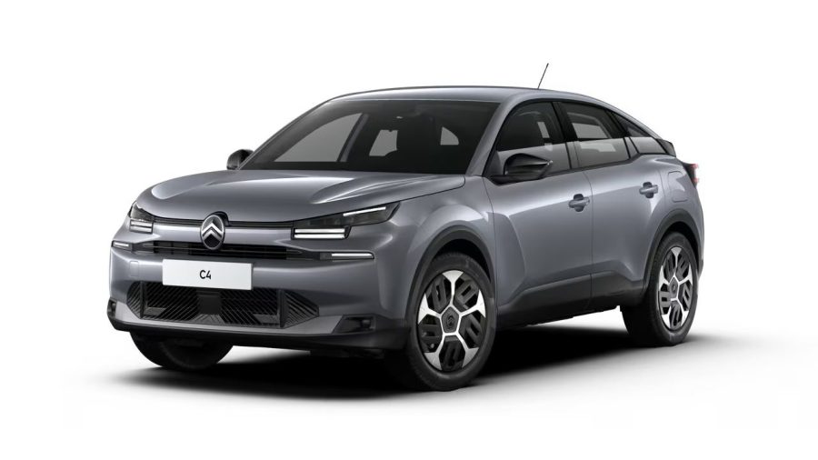 Renting Particulares Citroën C4 Hybrid e-DSC6 Plus (Automático) Gris Mercury, Blanco