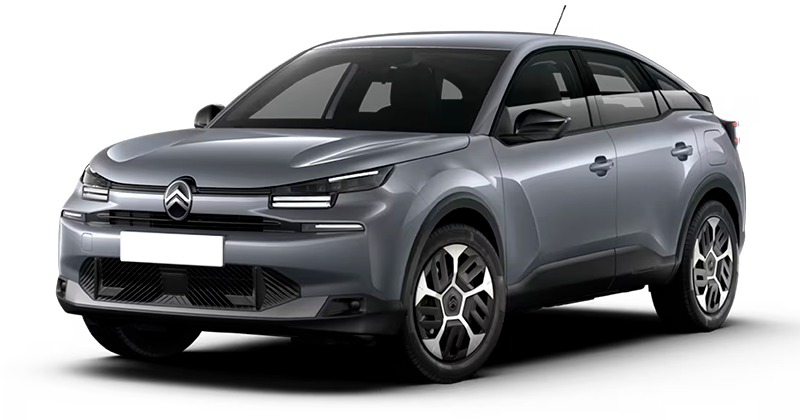 Renting Particulares Citroën C4-Hybrid e-DSC6 Plus (Automático) Gris Mercury, Blanco