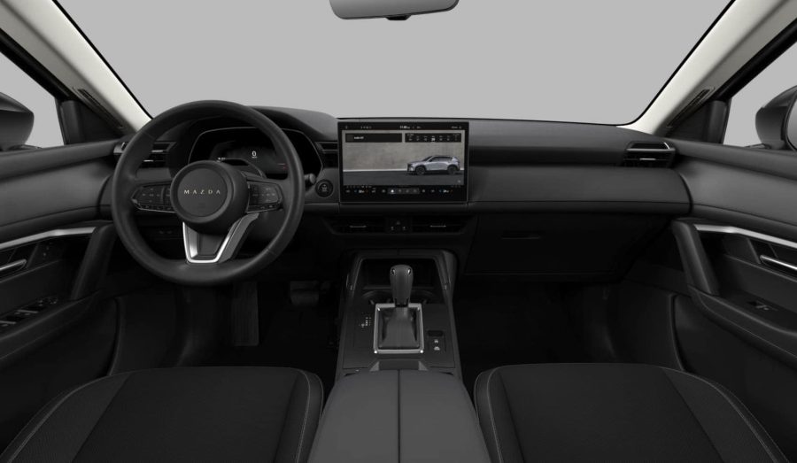 Renting Particulares Mazda CX-5 2.5 e-Skyactiv-G MHEV FWD Aut. Centre-Line Machine Gray, Soul Red Crystal