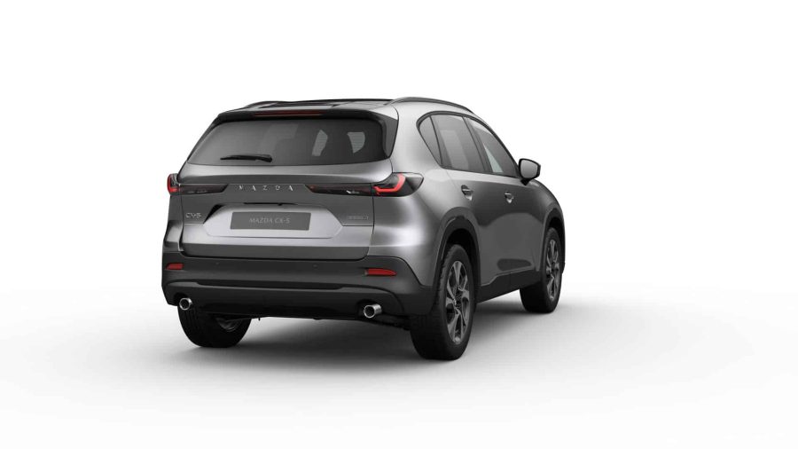 Renting Particulares Mazda CX-5 2.5 e-Skyactiv-G MHEV FWD Aut. Centre-Line Machine Gray, Soul Red Crystal