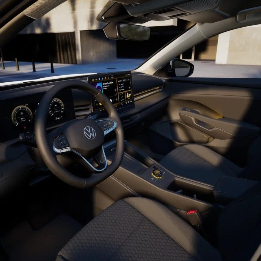 Renting Particulares Volkswagen T-Roc 1.5 eTSI 85kW DSG MAS Blanco Punto, Gris Lobo