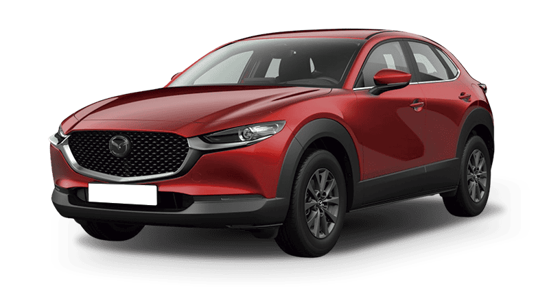 Renting Particulares Mazda CX-30-2.5 e-Skyactiv G MHEV MT Prime-Line Soul Red Crystal