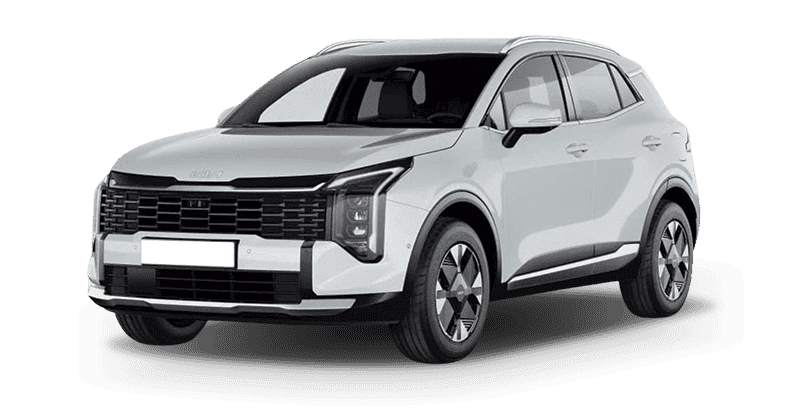 Renting Particulares Kia Sportage 1.6 T-GDi HEV Drive 4×2 Cassa White, Wolf Gray, Penta Metal, Magma Red, Lunar Silver, Experience Green, Deluxe White, Black Pearl, Blue Flame