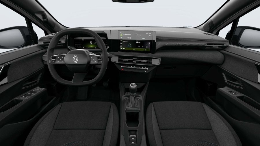 Renting Particulares Renault Clio Evolution TCe 85kW Blanco Glaciar, Gris Pizarra