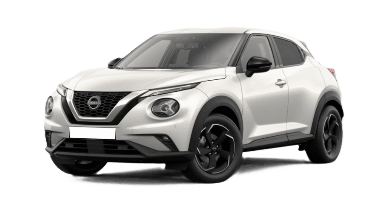Renting Particulares Nissan Juke-1.0 DIG-T Acenta Blanco Perlado, Magnetic Blue, Sapporo White