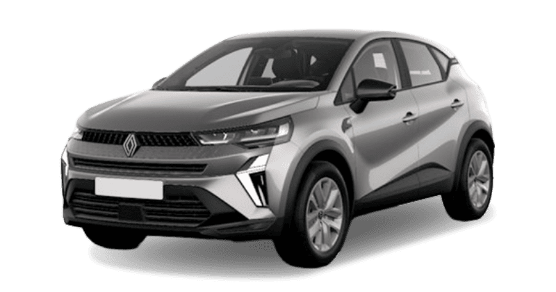 Renting Particulares Renault Captur-evolut TCe 103kW EDC mild hyb. Gris Casiopea, Blanco Nacarado