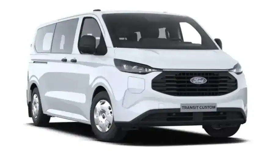 Renting Particulares Ford Transit Custom Kombi 2.5 Duratec PHEV 340 L2 Auto. Trend Blanco