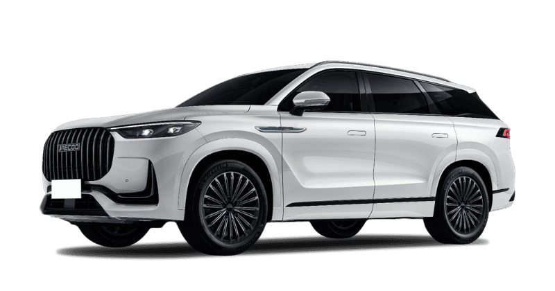 Renting Particulares Jaecoo 8 Exclusive Blanco Aura, Gris Artemis, Crystal Black