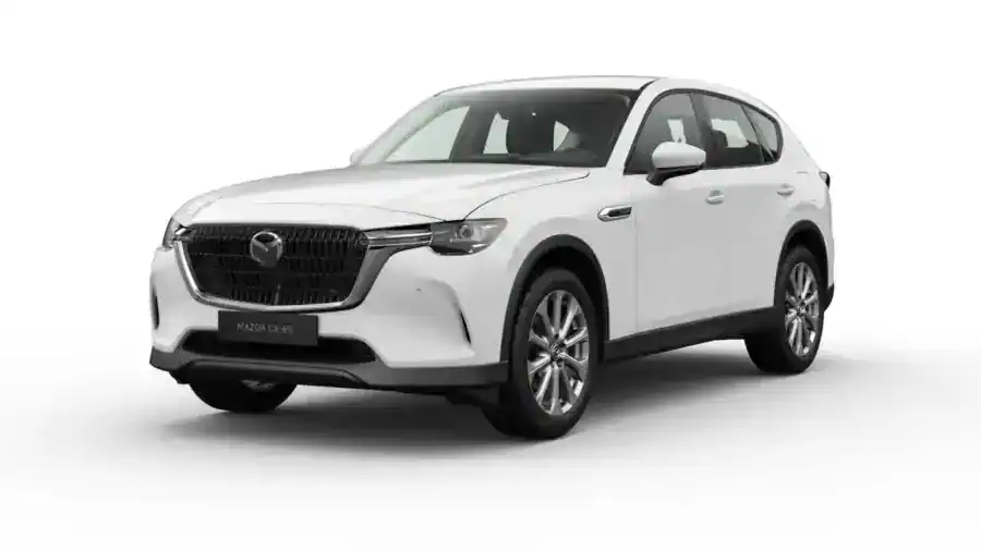 Renting Particulares Mazda CX-60 3.3 e-Skyactiv D MHEV 147kW 8AT RWD Exclusive Line Artic White