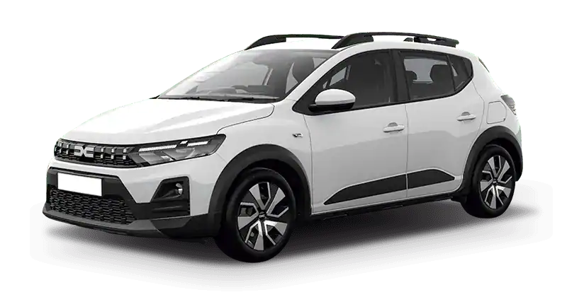 Renting Particulares Dacia Sandero Stepway Expression ECO-G 120 Auto Blanco Glaciar